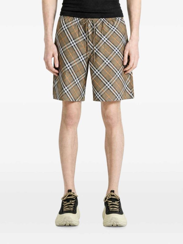 BURBERRY: トラウザーショーツ online - ショートパンツ - 黒