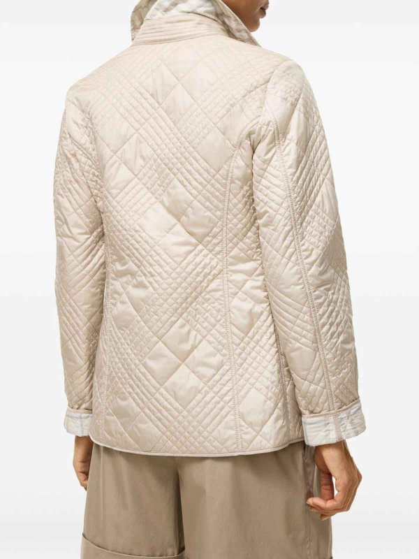 The Best Shops BURBERRY: カジュアルジャケット - カジュアルジャケット - クリーム