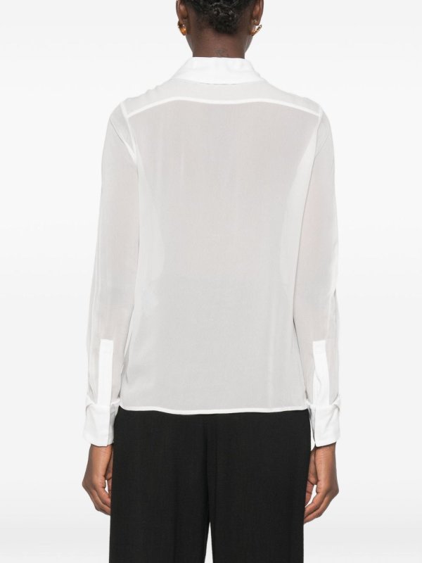 The Best Shops ELISABETTA FRANCHI: シャツ - シャツ - 白