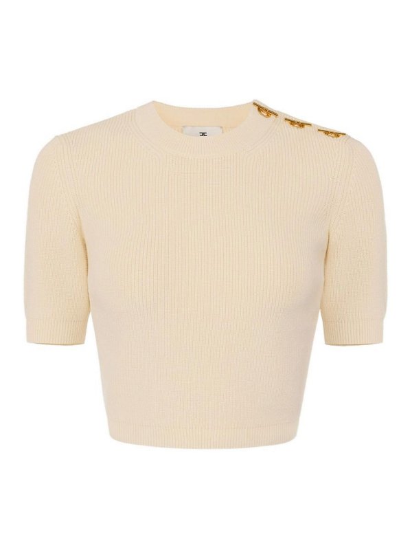 ELISABETTA FRANCHI: トップス＆タンクトップ online - トップ/タンクトップ - 白