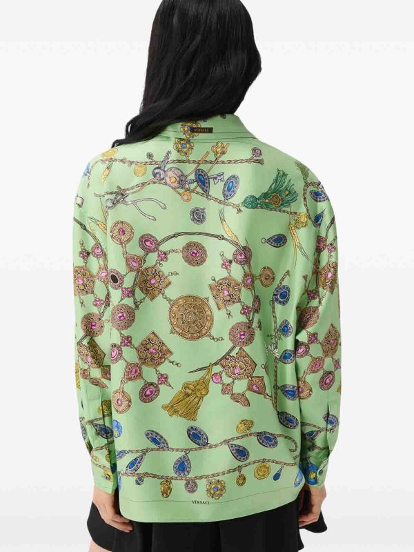 The Best Shops VERSACE: Camisas - Camisa - Verde