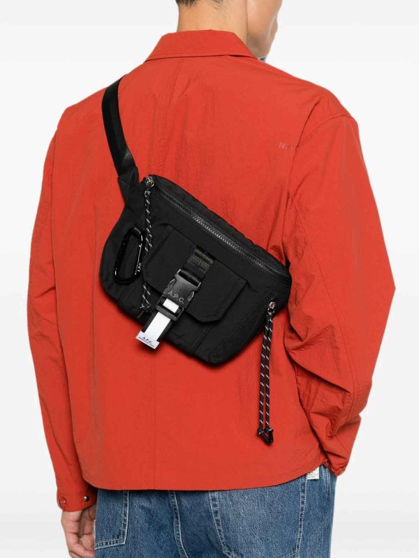A.P.C.: ウエストバッグ online - ウエストバッグ - 黒