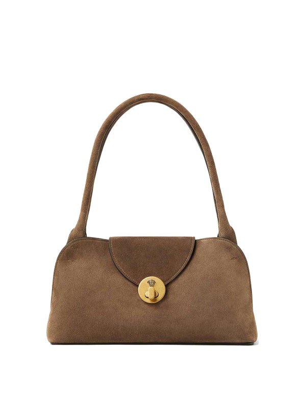 VERSACE: Schultertaschen - Schultertasche - Braun