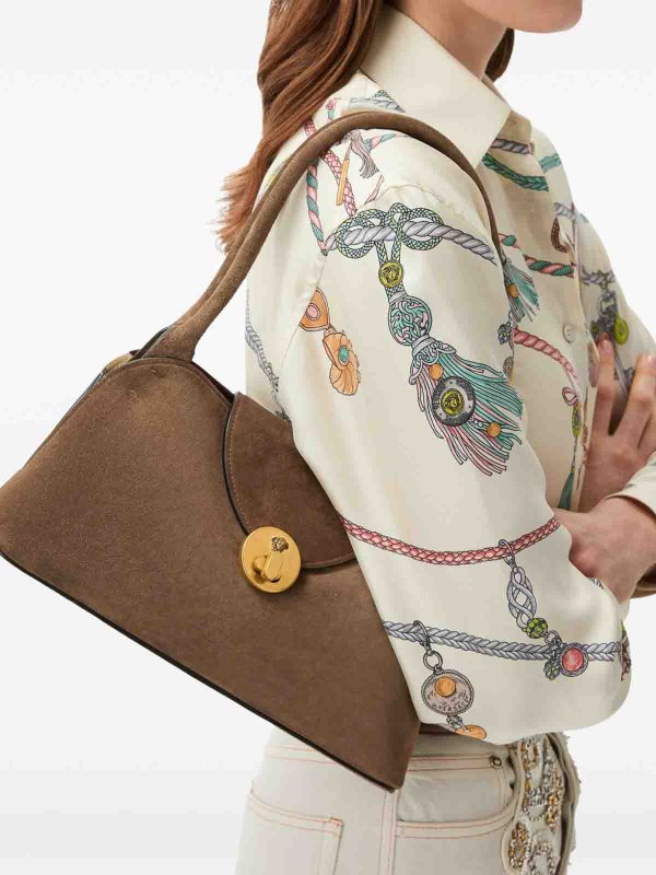 Schultertasche - Braun shop online: VERSACE