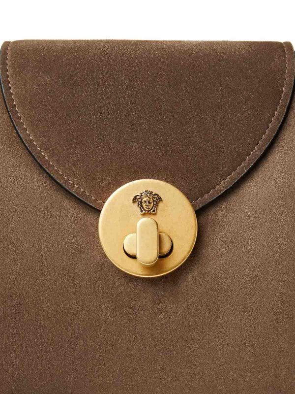 The Best Shops VERSACE: Schultertasche - Braun