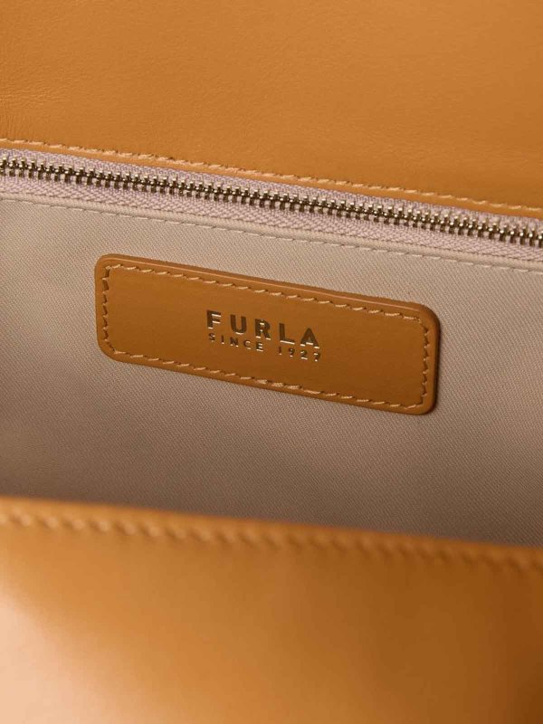 Schultertasche - Hellbraun shop online: FURLA