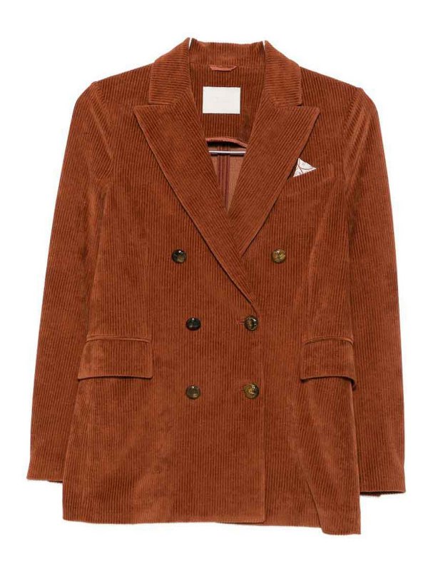 CIRCOLO 1901: Vestes de costume - Blazer - Marron