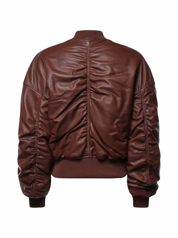 The Best Shops DONDUP: Lederjacken - Lederjacke - Braun
