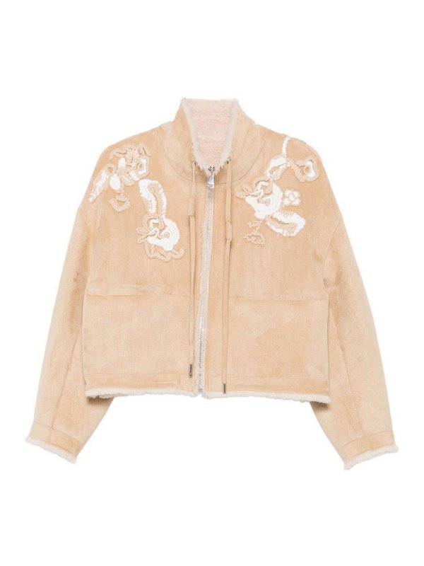 ERMANNO FIRENZE: Fur & Shearling Coats - Coat