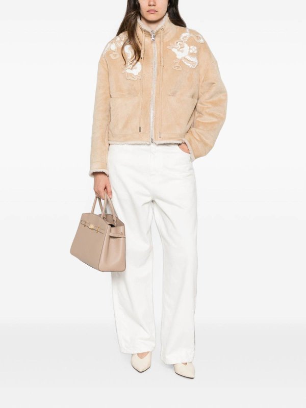 The Best Shops ERMANNO FIRENZE: Fur & Shearling Coats - Coat