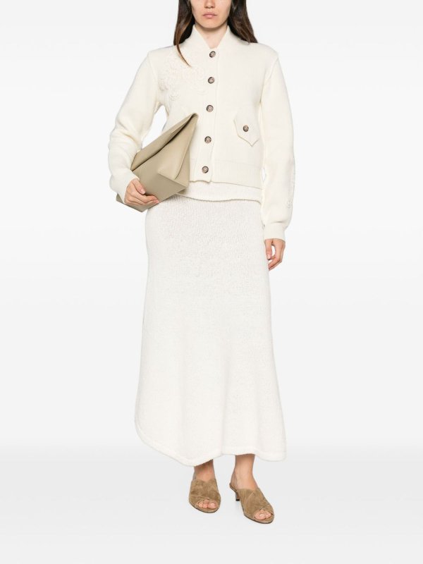 The Best Shops ERMANNO FIRENZE: カーディガン - カーディガン - 白