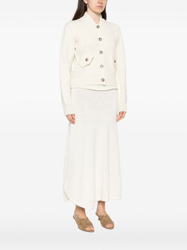 カーディガン - 白 shop online: ERMANNO FIRENZE