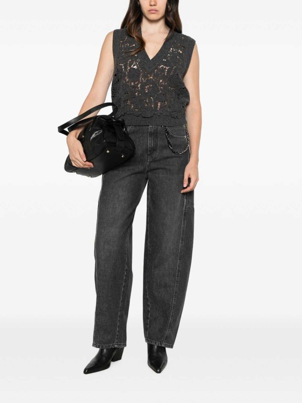 The Best Shops ERMANNO FIRENZE: flared jeans - Jeans