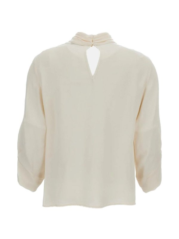 The Best Shops ELISABETTA FRANCHI: ブラウス - ブラウス - ベージュ