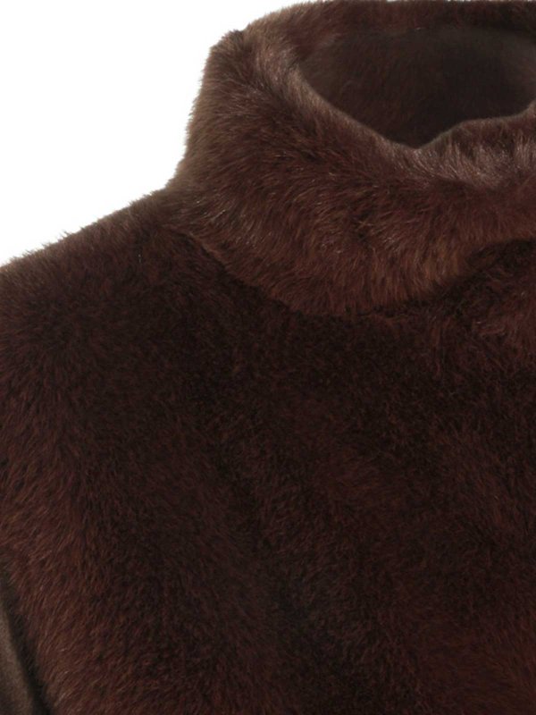 HERNO: Pelz und Shearling online - Pelz - Braun