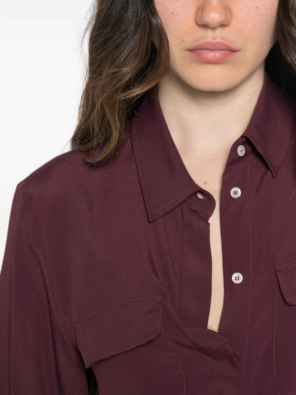 MARELLA buy online シャツ - ダークレッド