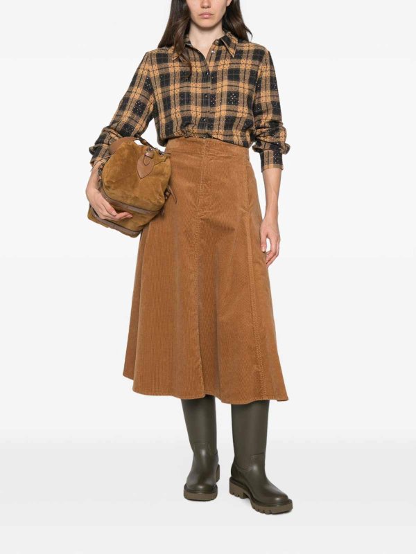 The Best Shops Pinko: Camisas - Camisa - Camel