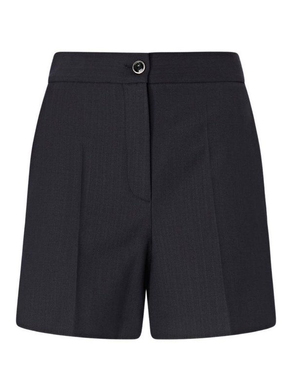 Pinko: Shorts - Short - Bleu