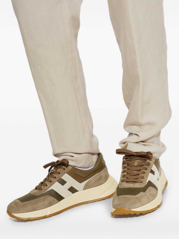 HOGAN buy online Brown Multilayer Suede Sneakers