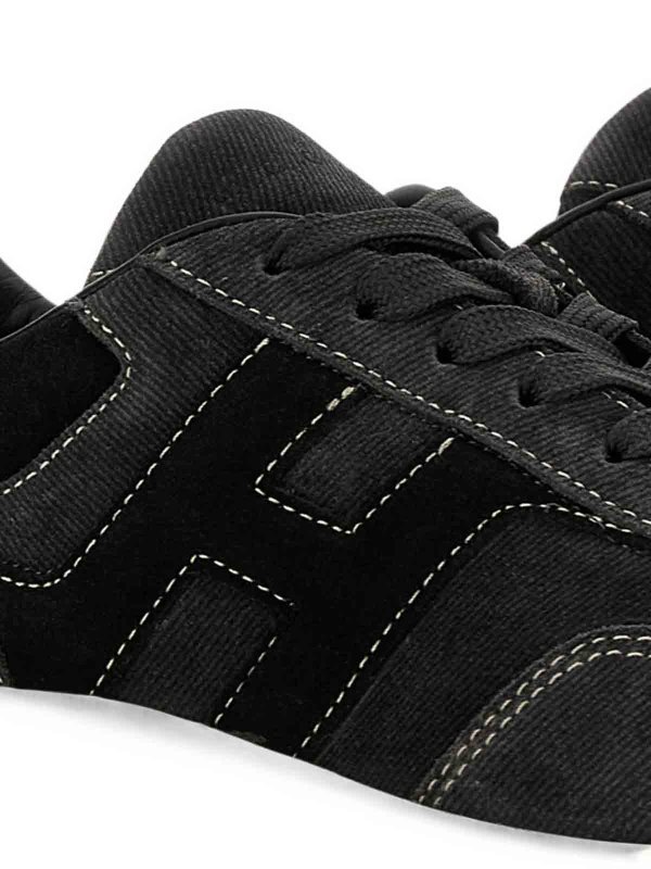HOGAN buy online Blue Multilayer Suede Sneakers