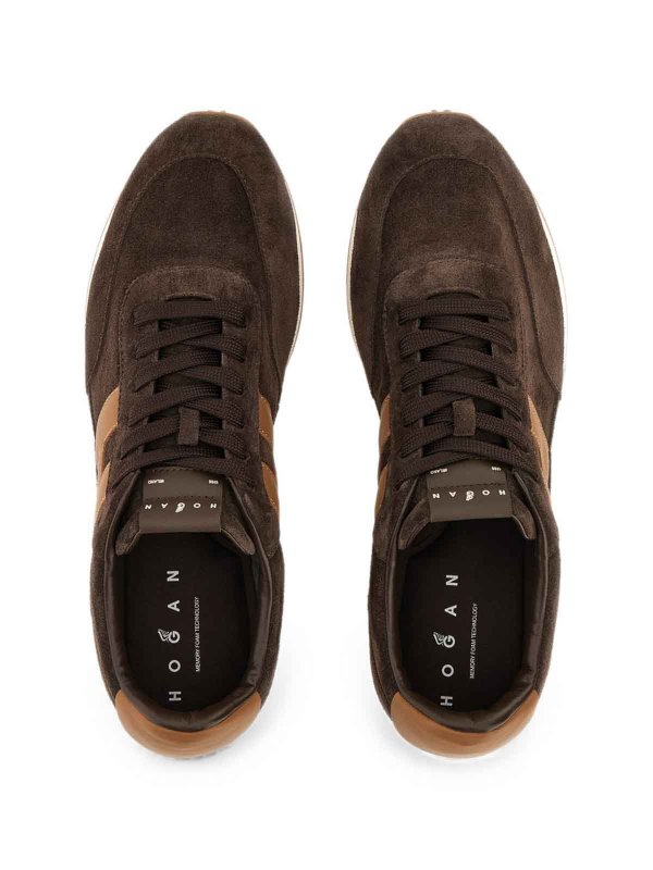 The Best Shops HOGAN: trainers - Dark Brown Sneakers
