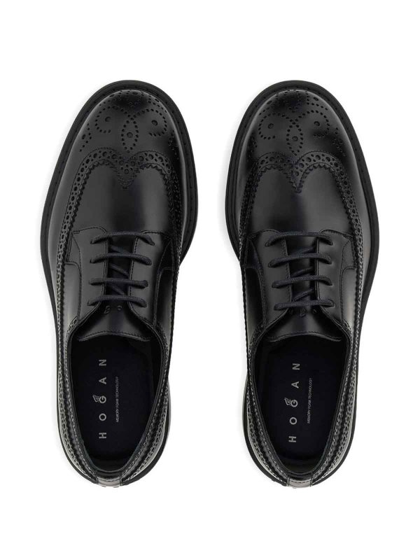 HOGAN buy online 編み上げ靴 - 黒