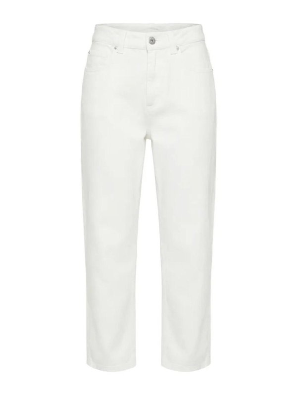 BRUNELLO CUCINELLI: Jeans Rectos - Vaqueros Rectos - Blanco