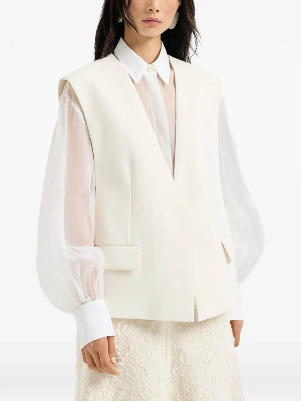 The Best Shops BRUNELLO CUCINELLI: casual jackets - Sleeveless Jacket