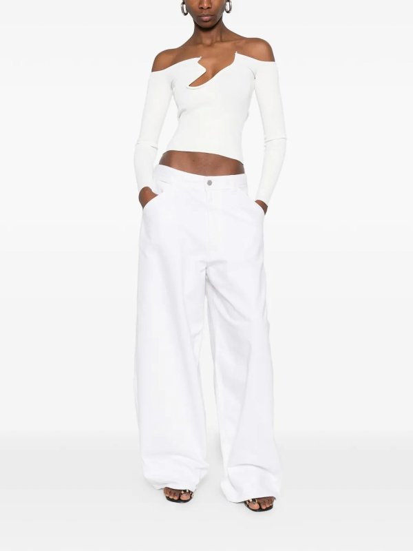 CHRISTOPHER ESBER: Tops y camisetas sin mangas online - Top - Blanco