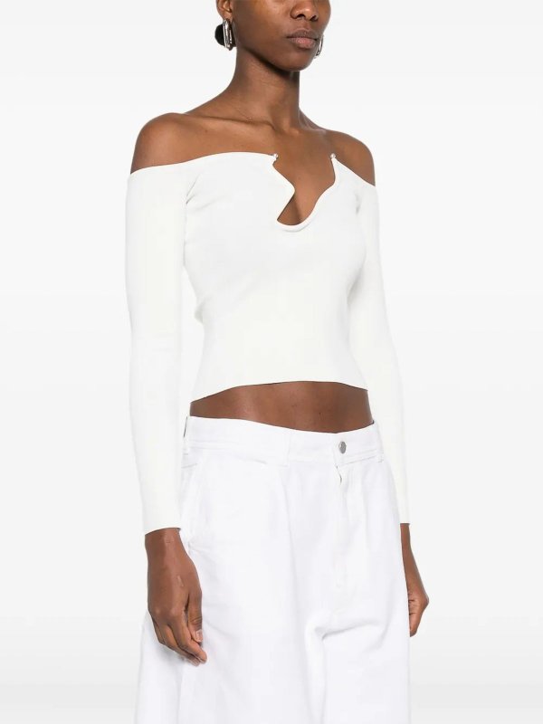 The Best Shops CHRISTOPHER ESBER: Tops y camisetas sin mangas - Top - Blanco