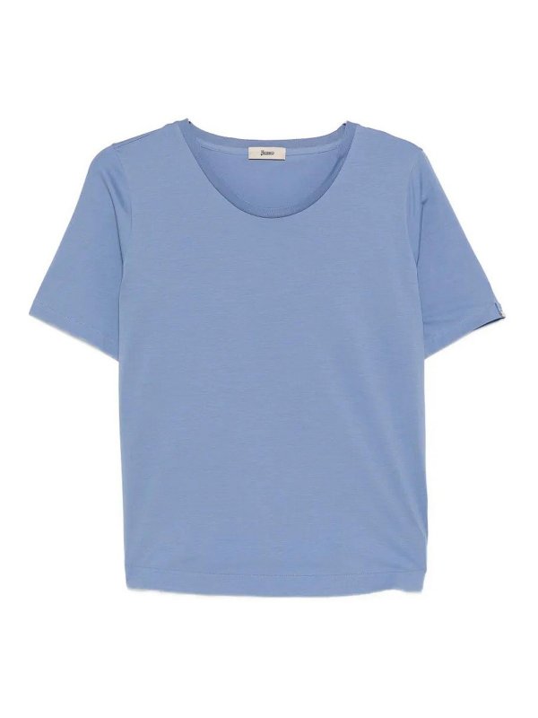 HERNO: crew necks - Super Fine Tee