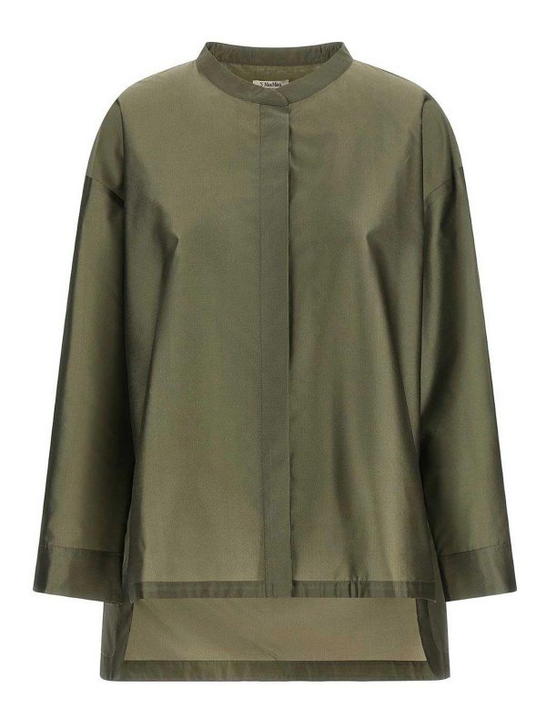Max Mara: シャツ - シャツ - 緑