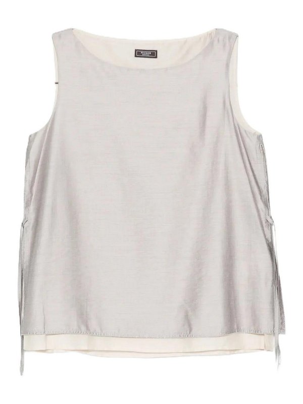 PESERICO: Tops & Débardeurs - Top - Gris