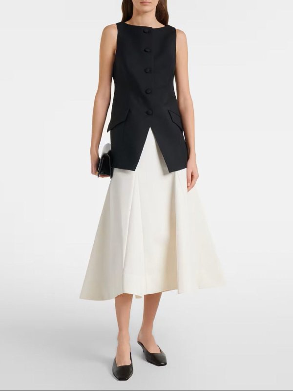 ROHE: Jupes midi et au genou online - Jupe Midi - Blanc