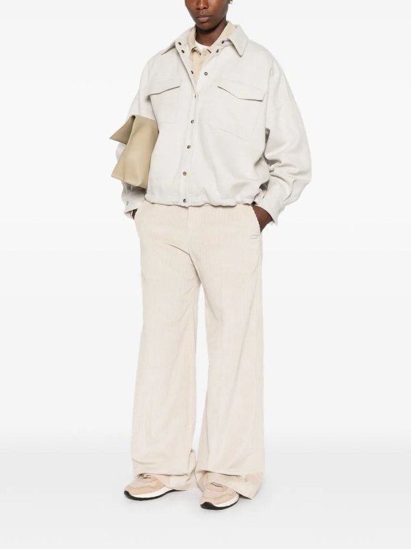 BRUNELLO CUCINELLI: padded coats online - Wool Blouson