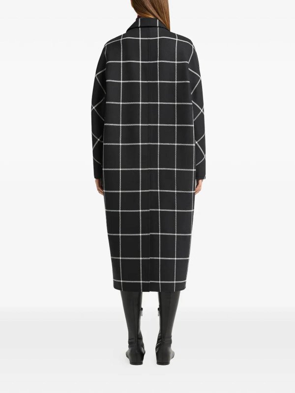 膝丈コート - 黒 shop online: Courreges