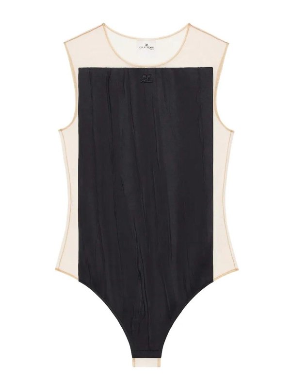 Courreges: Tops und Tank Tops - Top - Schwarz