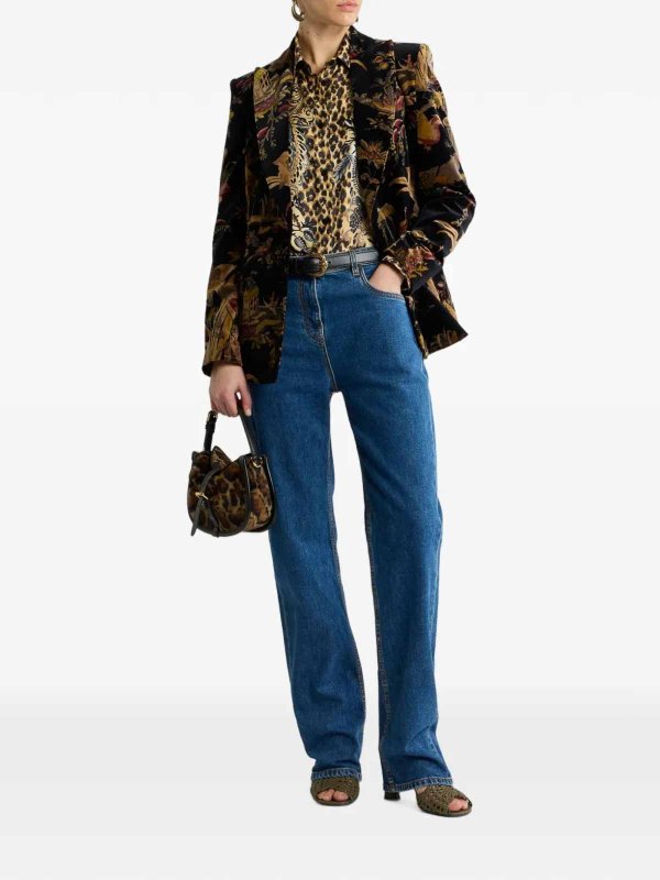 ETRO: casual jackets online - Velvet Jacket