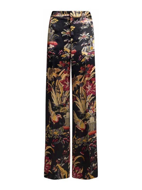 ETRO: pantaloni casual - Pantaloni stampati