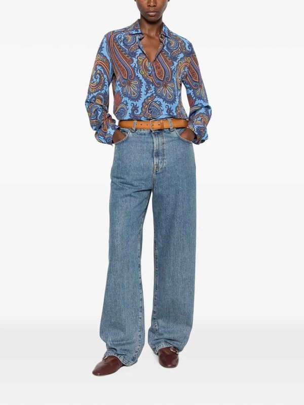 ETRO: shirts online - Printed Shirt