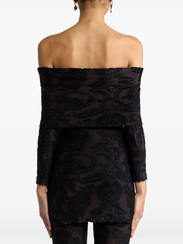 Boat Neck Top shop online: ETRO