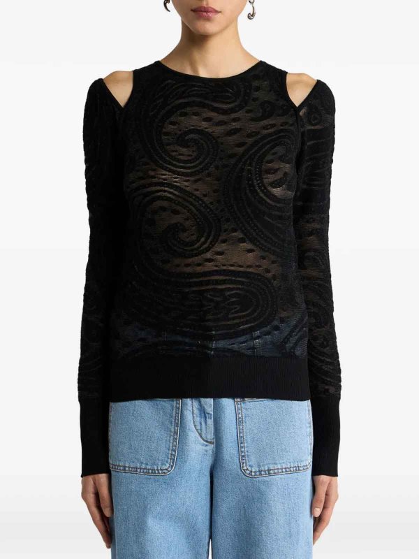 ETRO: maglia collo rotondo online - Maglione DevorÃ©
