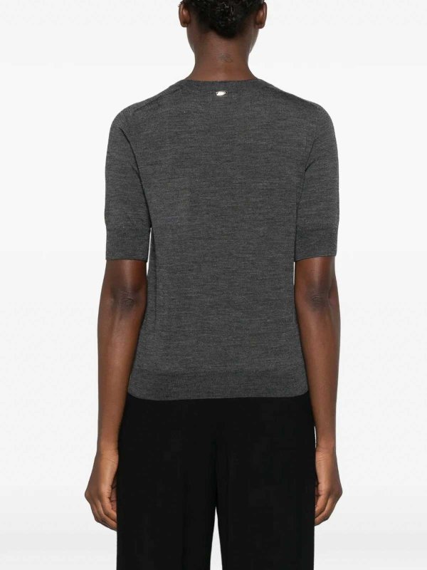 Suéter Cuello Redondo - Gris shop online: HERNO