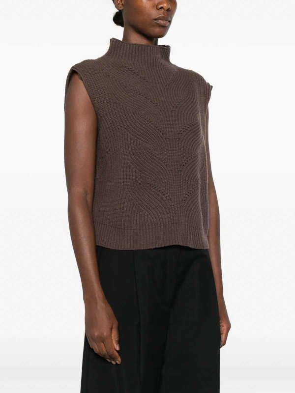 The Best Shops HERNO: crew necks - Sleeveless Sweater