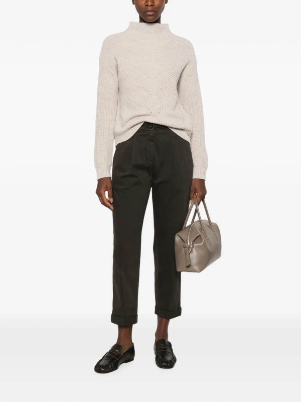 HERNO: Pull col rond online - Pull Col Rond - Beige