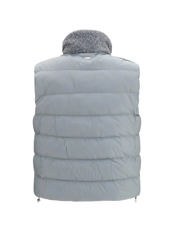 HERNO: waistcoats & gilets online - Sleeveless Puff Coat