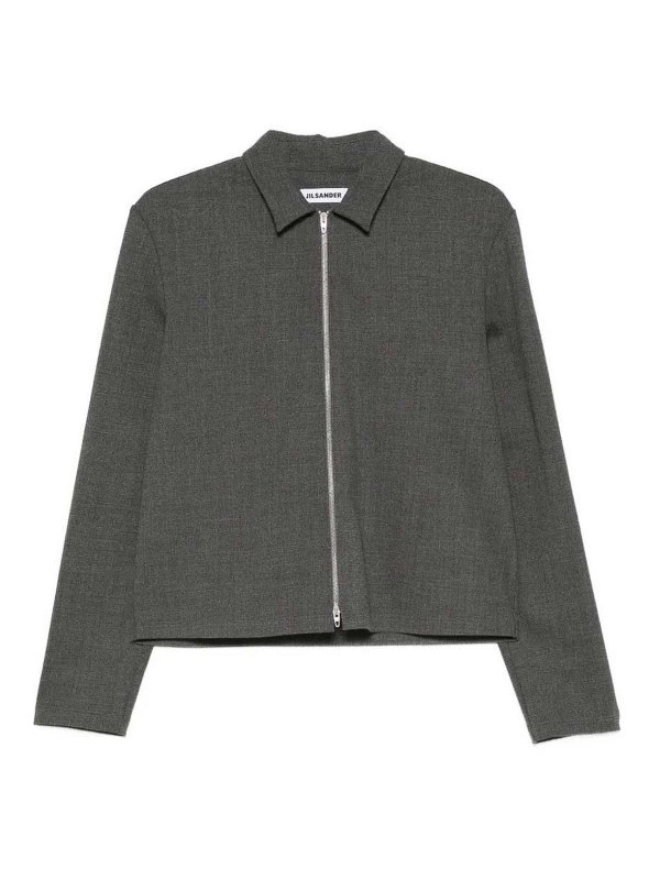 JIL SANDER: casual jackets - Wool Jacket