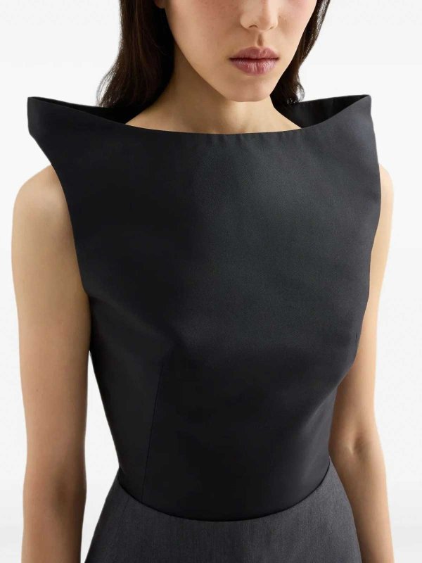 Top - Noir shop online: JIL SANDER