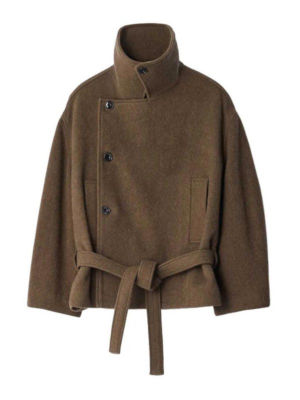 LEMAIRE: ショートコート - ショートコート - 緑