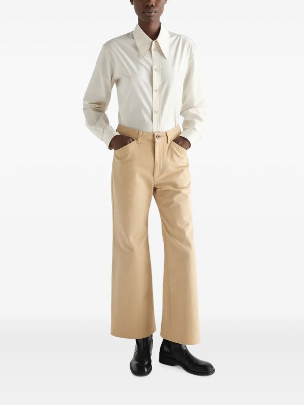 LEMAIRE: flared jeans online - Flared 5 Pockets